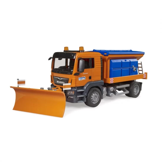 Utilaj zapada Bruder MAN TGS cu plug Utilaj zapada Bruder MAN TGS cu plug