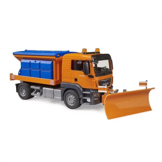 Utilaj zapada Bruder MAN TGS cu plug Utilaj zapada Bruder MAN TGS cu plug