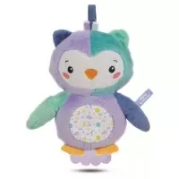 Bufnita de plus cu lumini si sunete