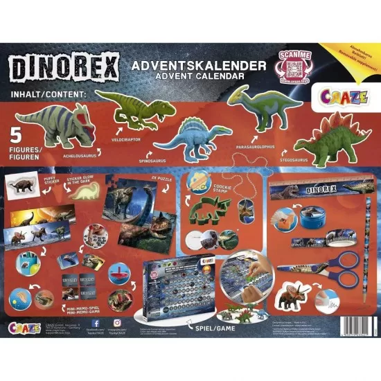 Calendar Craciun Dino Calendar Craciun Dino