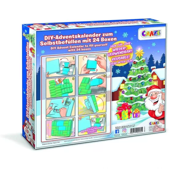 Calendar Craciun - Mos Craciun si ren Calendar Craciun - Mos Craciun si ren