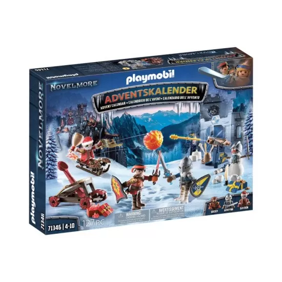 Calendar Craciun Playmobil Novelmore - Bataie cu zapada Calendar Craciun Playmobil Novelmore - Bataie cu zapada