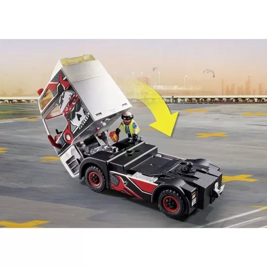 Playmobil City Action - Camion cu container de marfa Playmobil City Action - Camion cu container de marfa