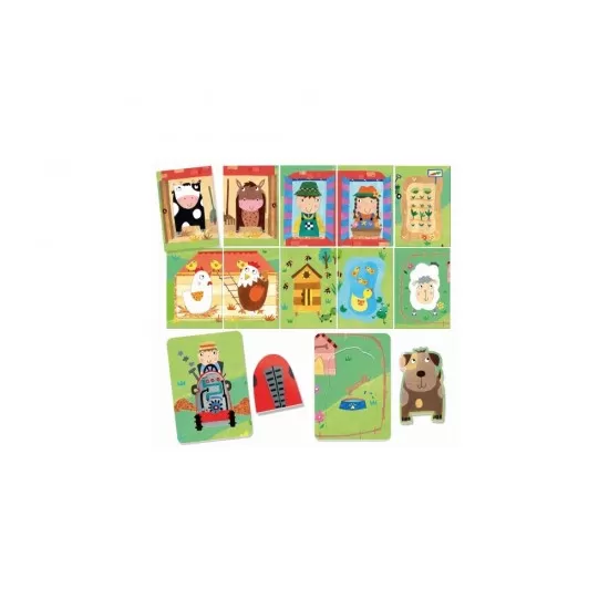 Set educativ Headu - Sa descoperim ferma Set educativ Headu - Sa descoperim ferma