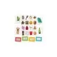 Set carti tactile Montessori Set carti tactile Montessori