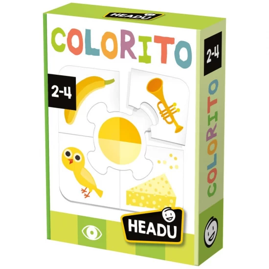 Joc educativ Headu cu cartonase - Sa asociem culorile