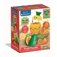 Joc educativ de logica fructe colorate din plastic reciclat Clementoni