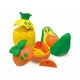 Joc educativ de logica fructe colorate din plastic reciclat Clementoni Joc educativ de logica fructe colorate din plastic reciclat Clementoni