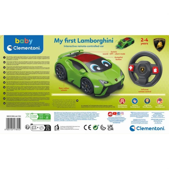 Masinuta Lamborghini cu telecomanda Clementoni Masinuta Lamborghini cu telecomanda Clementoni