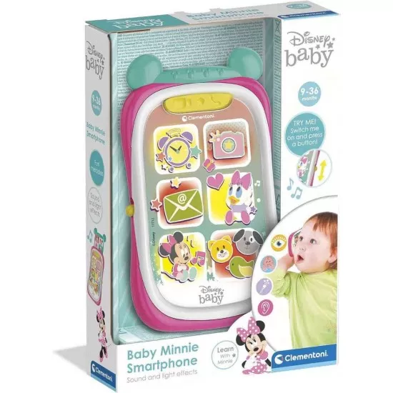 Smartphone interactiv Minnie Mouse Clementoni Smartphone interactiv Minnie Mouse Clementoni