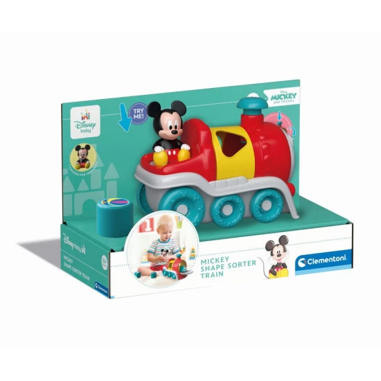 Tren de sortat forme Mickey Clementoni Tren de sortat forme Mickey Clementoni
