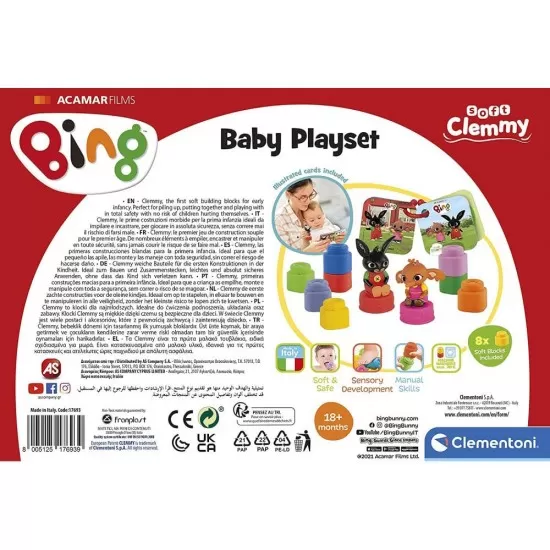 Set joaca si carticica Clemmy Bing Set joaca si carticica Clemmy Bing