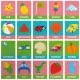 Set educativ Headu Cocomelon - Cartonase sa invatam engleza Set educativ Headu Cocomelon - Cartonase sa invatam engleza