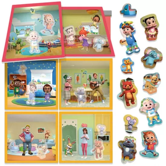 Joc educativ Headu Cocomelon - Mica mea casuta Joc educativ Headu Cocomelon - Mica mea casuta