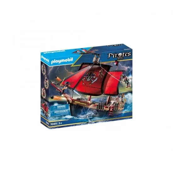 Playmobil Pirates - Corabia de lupta a piratilor Playmobil Pirates - Corabia de lupta a piratilor
