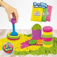 Set de joaca nisip kinetic Craze neon