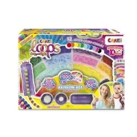 Set de creatie cu 1000 de elastice pentru confectionare bijuterii Craze