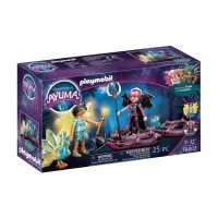 Playmobil Ayuma - Crystal Fairy si Bat Fairy cu animalul de suflet