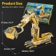 Puzzle 3D brat robotic hidraulic 185 piese CubicFun Puzzle 3D brat robotic hidraulic 185 piese CubicFun