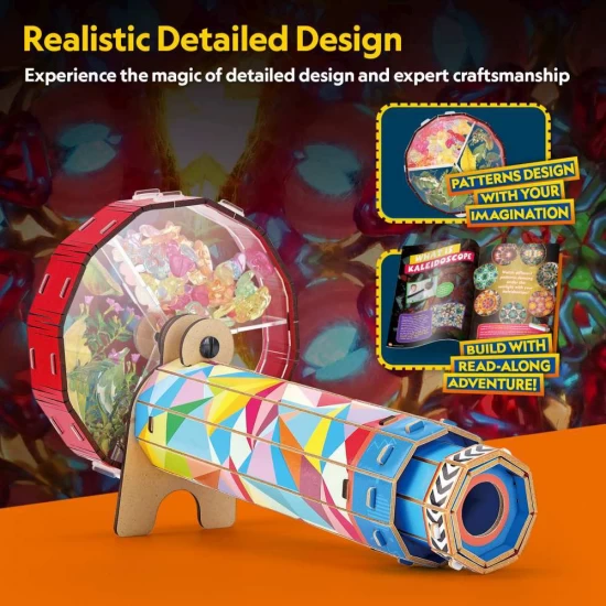 Puzzle 3D caleidoscop 96 piese CubicFun Puzzle 3D caleidoscop 96 piese CubicFun
