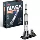 Puzzle 3D NASA Apollo Saturn V Cubic Fun 136 piese Puzzle 3D NASA Apollo Saturn V Cubic Fun 136 piese