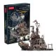 Puzzle 3D nava pirati 218 piese Cubic Fun Puzzle 3D nava pirati 218 piese Cubic Fun