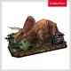 Puzzle 3D Triceratops 44 piese Cubic Fun Puzzle 3D Triceratops 44 piese Cubic Fun