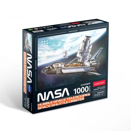 Puzzle NASA Hubble Space Telescope 1000 piese Cubic Fun Puzzle NASA Hubble Space Telescope 1000 piese Cubic Fun