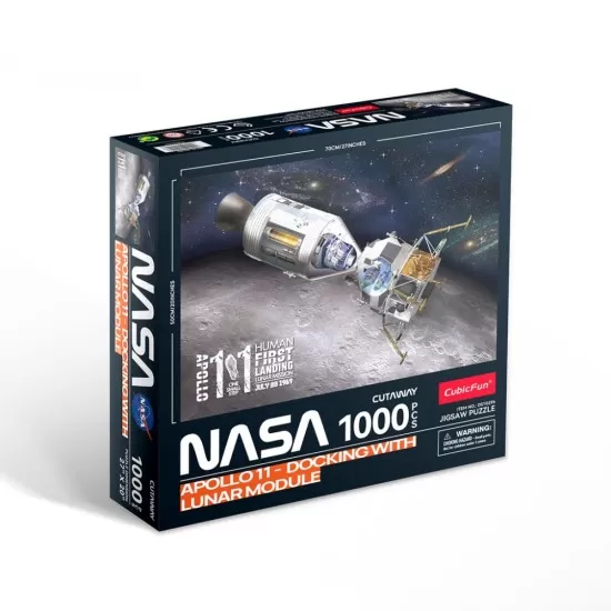 Puzzle NASA modulul de comanda Apollo 11 Cubic Fun 1000 piese Puzzle NASA modulul de comanda Apollo 11 Cubic Fun 1000 piese