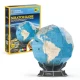 Puzzle 3D globul pamantesc 32 piese si brosura in romana CubicFun Puzzle 3D globul pamantesc 32 piese si brosura in romana CubicFun