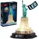 Puzzle 3D Statuia Libertatii editie luminoasa 79 piese CubicFun Puzzle 3D Statuia Libertatii editie luminoasa 79 piese CubicFun