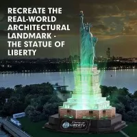 Puzzle 3D Statuia Libertatii editie luminoasa 79 piese CubicFun