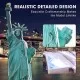 Puzzle 3D Statuia Libertatii editie luminoasa 79 piese CubicFun Puzzle 3D Statuia Libertatii editie luminoasa 79 piese CubicFun