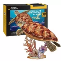 Puzzle 3D testoasa marina 31 piese CubicFun