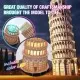Puzzle 3D Turnul din Pisa editie luminoasa 42 piese CubicFun Puzzle 3D Turnul din Pisa editie luminoasa 42 piese CubicFun