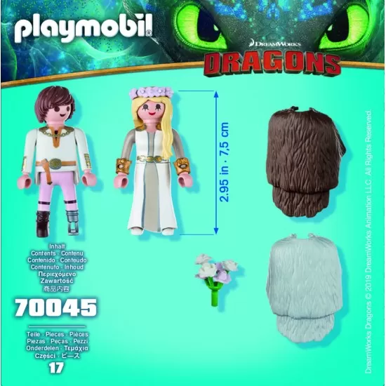 Cuplu regal Hiccup si Astrid Playmobil Cuplu regal Hiccup si Astrid Playmobil