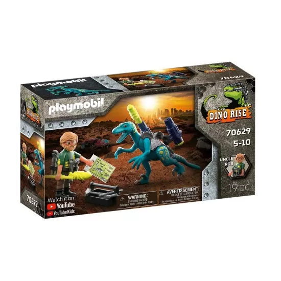 Playmobil Dino Rise Deinonychus - Gata de lupta Playmobil Dino Rise Deinonychus - Gata de lupta