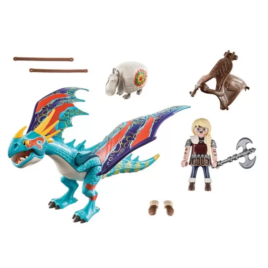 Playmobil Dragons cursa dragonilor: Astrid si Stormfly Playmobil Dragons cursa dragonilor: Astrid si Stormfly