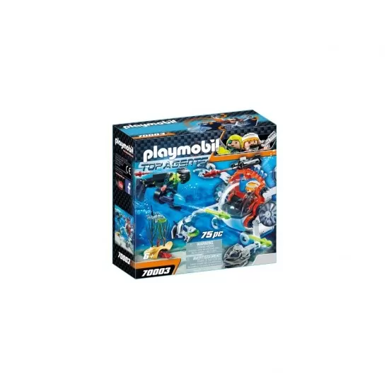 Playmobil Top Agents - Echipa de spioni cu submarin Playmobil Top Agents - Echipa de spioni cu submarin