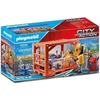 Playmobil City Action - Fabricant de containere
