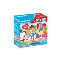 Playmobil Family Fun - Femeie la cumparaturi