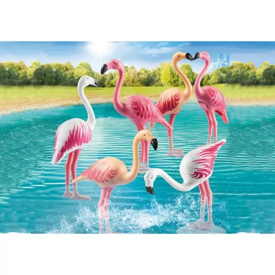 Set figurine Flamingo Playmobil Family Fun Set figurine Flamingo Playmobil Family Fun