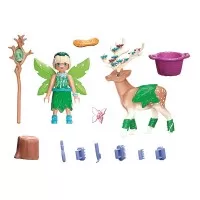 Playmobil Ayuma - Forest Fairy cu animalul de suflet