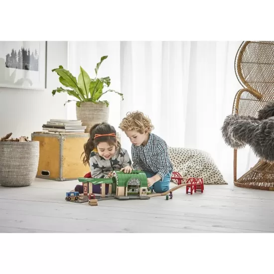 Set de joaca gara centrala BRIO Set de joaca gara centrala BRIO