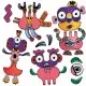 Joc Headu Ecoplay - Creeaza monstri amuzanti Joc Headu Ecoplay - Creeaza monstri amuzanti
