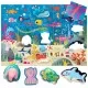 Puzzle animalute in ocean Headu Ecoplay 19 piese