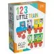 Puzzle micul tren 123 Headu Ecoplay Puzzle micul tren 123 Headu Ecoplay