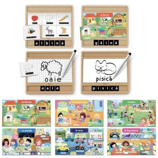 Enciclopedia Montessori Headu - Primul pas spre scriere Enciclopedia Montessori Headu - Primul pas spre scriere