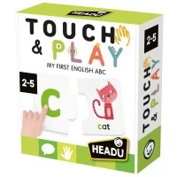 Joc educativ alfabet tactil 2-5 ani Headu
