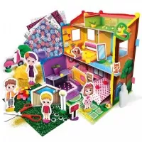 Set creativ Headu - Prima mea casa de papusi